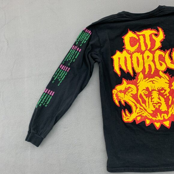 City Morgue Shirt Size Small Bottom of the Barrel US Tour Long Sleeve - Picture 12 of 13